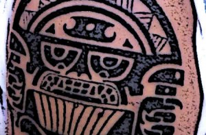 Mayan God of Tattoos