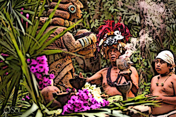Mayan Sacrifice Ritual